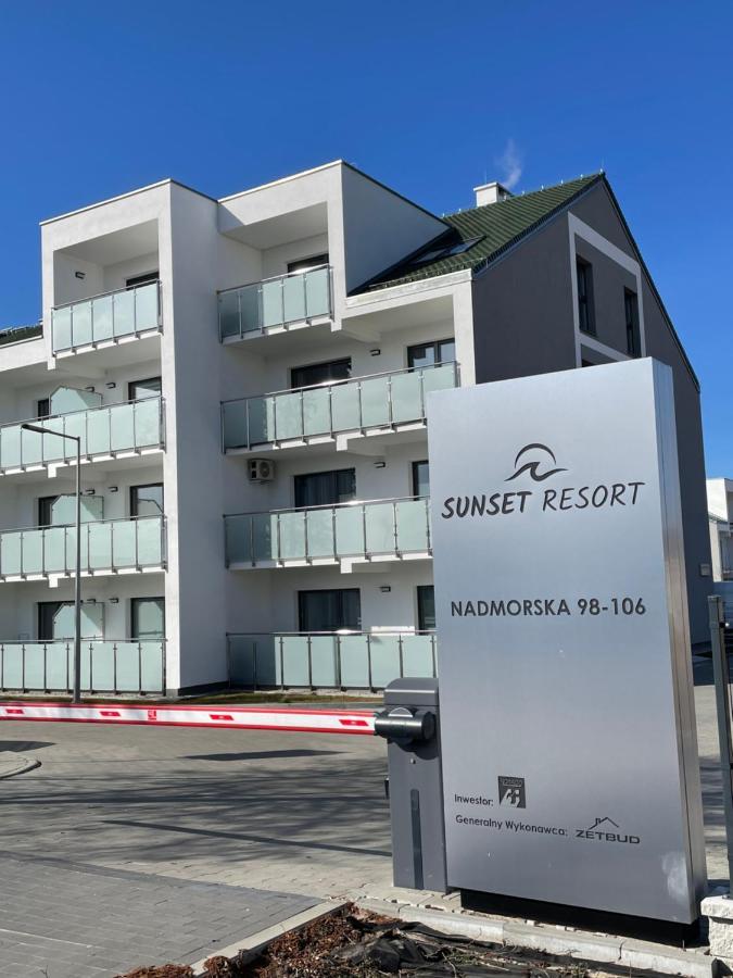 Sunset Resort Apartament Dziesiatka Przy Plazy Grzybowo  Exterior foto